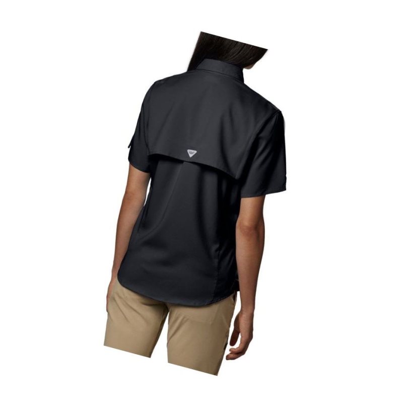 Columbia PFG Tamiami II Short Sleeve Gömlek Kadın Siyah | 79653-BVFW