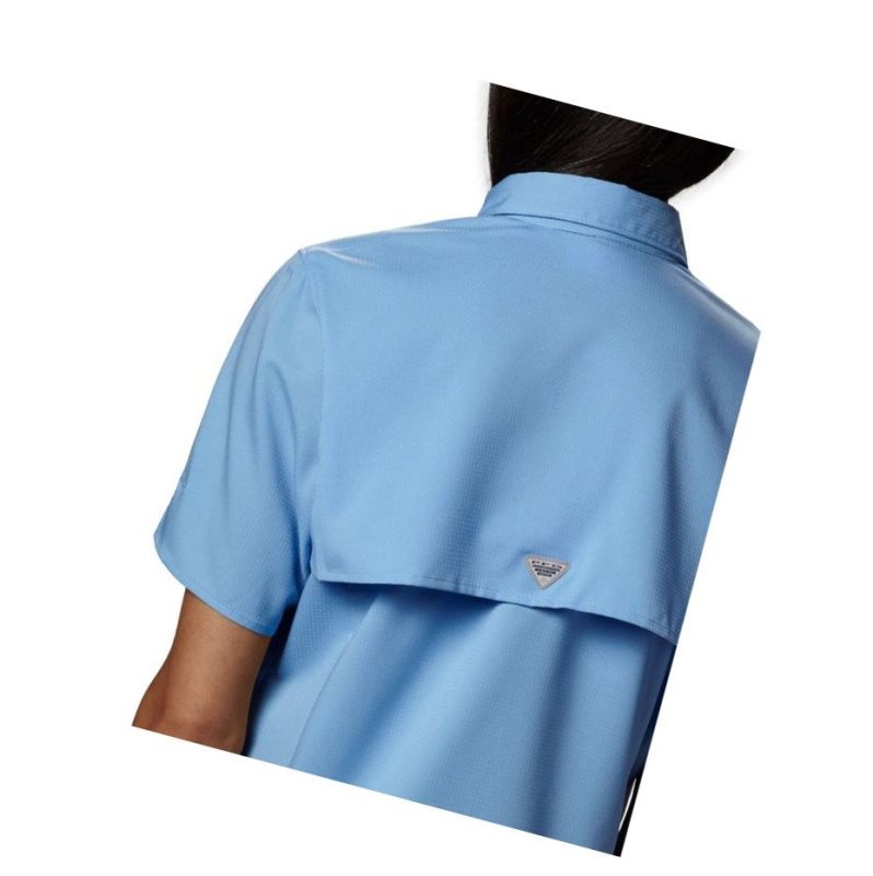 Columbia PFG Tamiami II Short Sleeve Gömlek Kadın Beyaz | 74986-MHRO