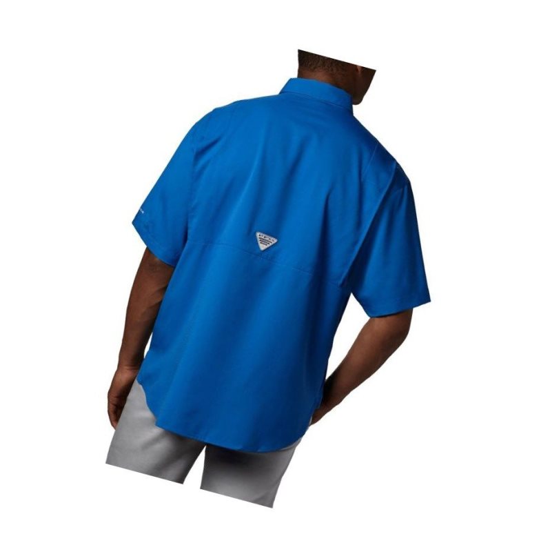 Columbia PFG Tamiami II Short Sleeve Gömlek Erkek Mavi | 68492-ZMHC
