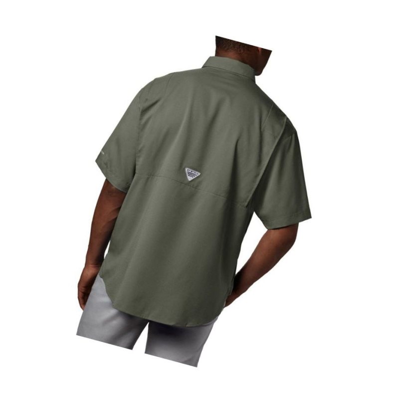 Columbia PFG Tamiami II Short Sleeve Gömlek Erkek Gri Yeşil | 38254-NMXZ