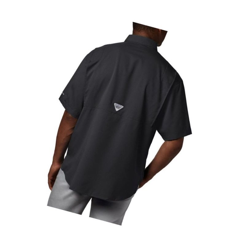 Columbia PFG Tamiami II Short Sleeve Gömlek Erkek Siyah | 08254-FDSV