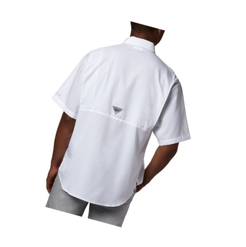 Columbia PFG Tamiami II Short Sleeve Gömlek Erkek Beyaz | 89234-CBAJ