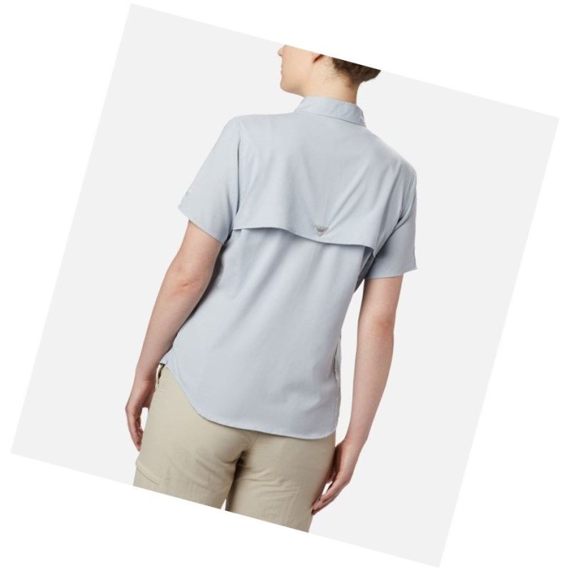 Columbia PFG Tamiami II Short Sleeve Gömlek Kadın Gri | 85340-JXPD