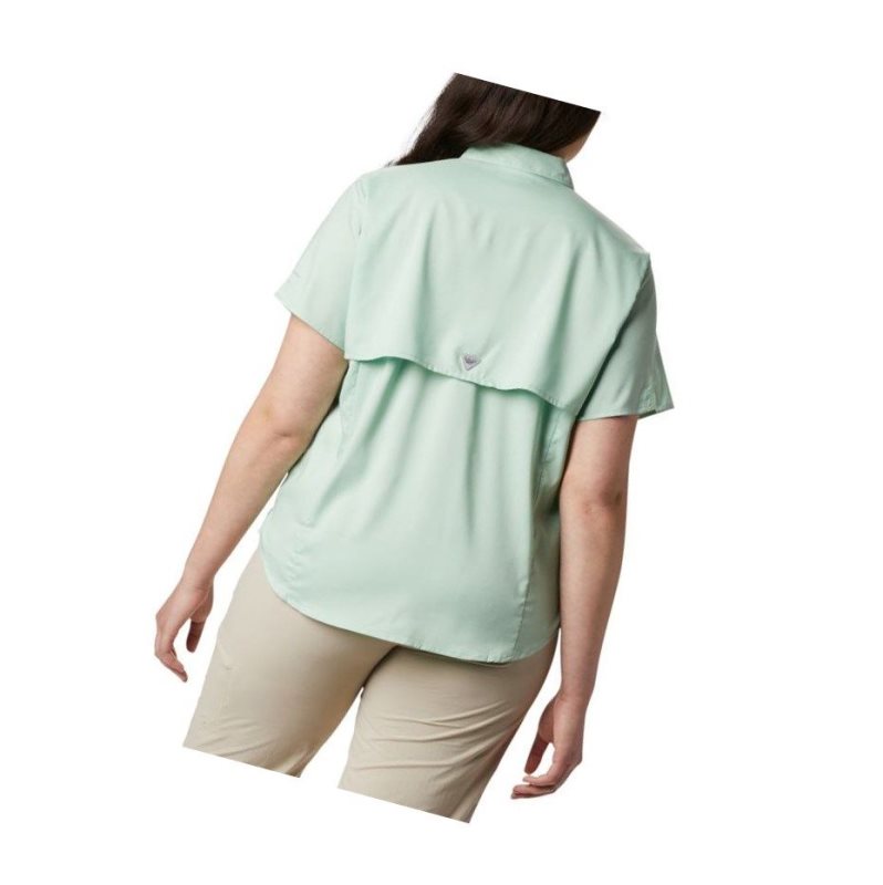 Columbia PFG Tamiami II Short Sleeve Plus Size Gömlek Kadın Nane | 36572-NRFU
