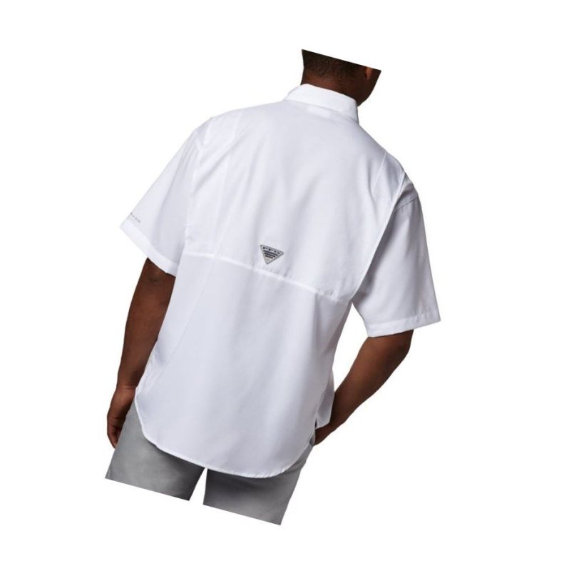 Columbia PFG Tamiami II Short Sleeve Tall Gömlek Erkek Beyaz | 16295-OCRW