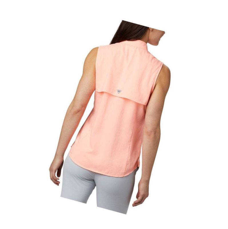 Columbia PFG Tamiami Sleeveless Gömlek Kadın Pembe | 18429-ADWH