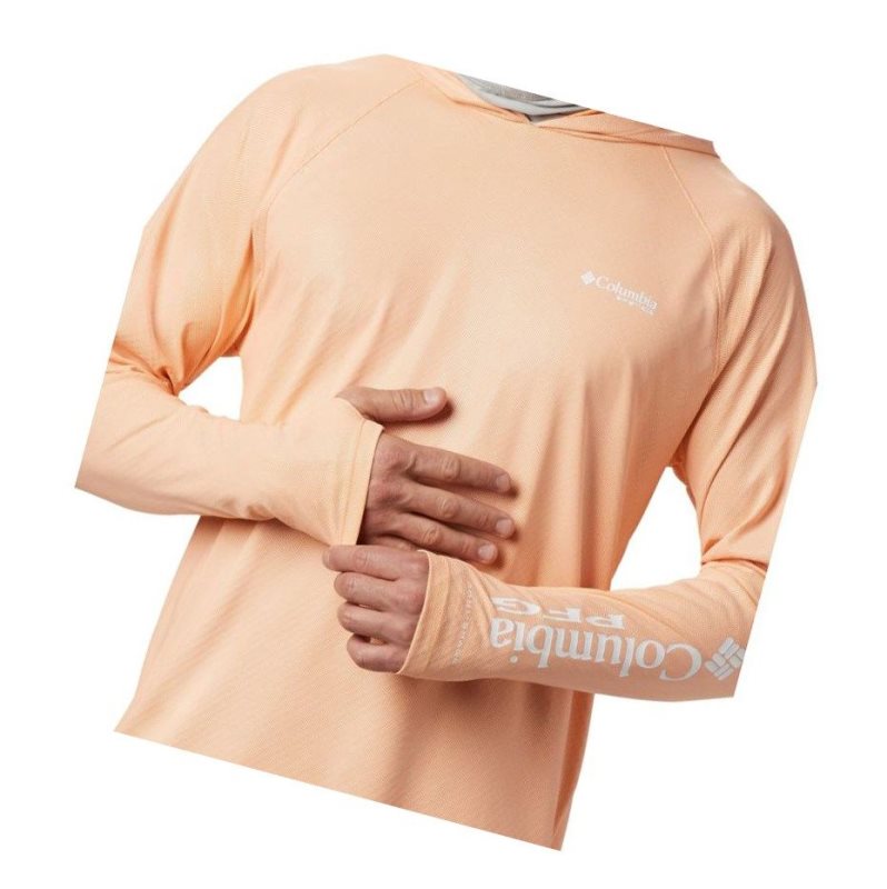 Columbia PFG Terminal Deflector Zero Kapşonlu Erkek Turuncu | 58170-MXNZ