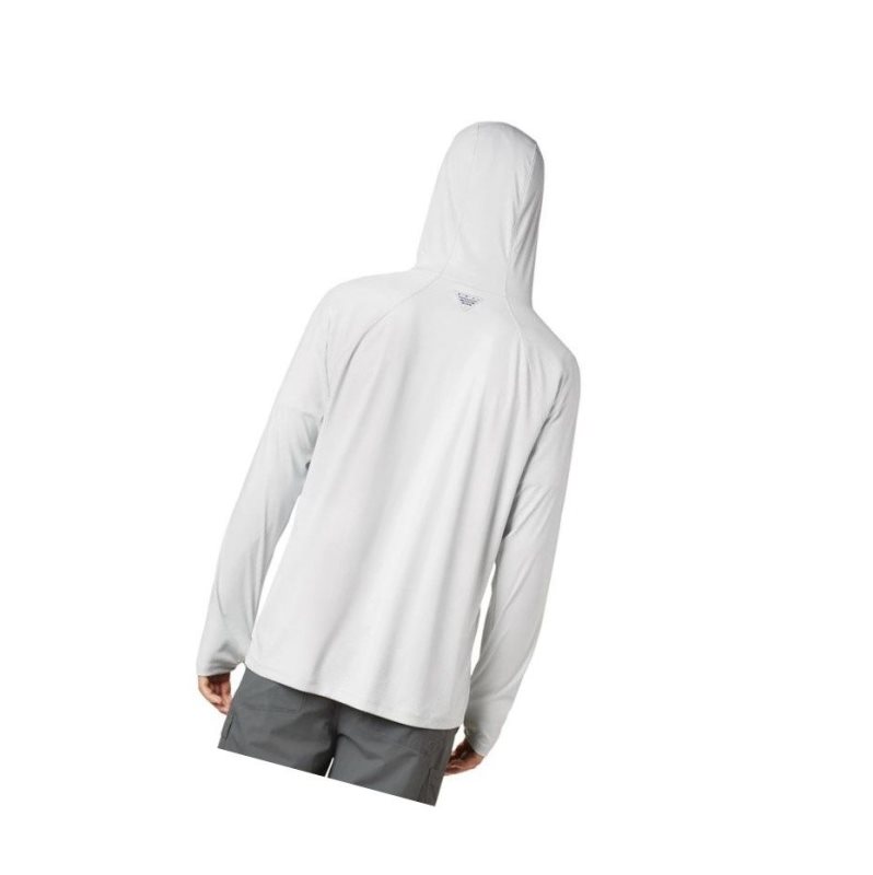 Columbia PFG Terminal Deflector Zero Kapşonlu Erkek Gri | 39074-CAMJ