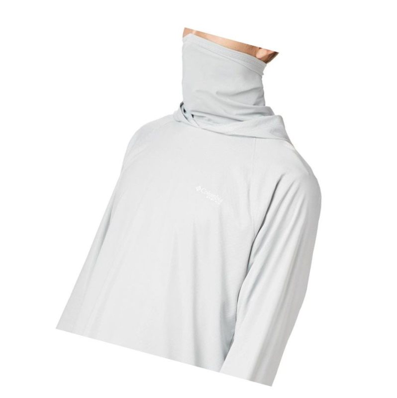Columbia PFG Terminal Deflector Zero Kapşonlu Erkek Gri | 39074-CAMJ