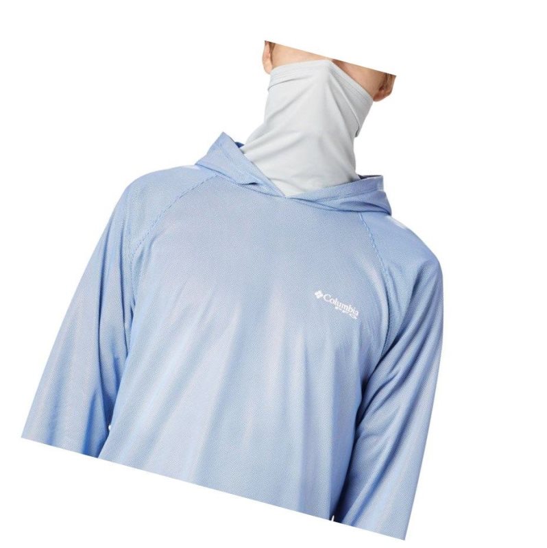 Columbia PFG Terminal Deflector Zero Kapşonlu Erkek Mavi | 03769-SXIL