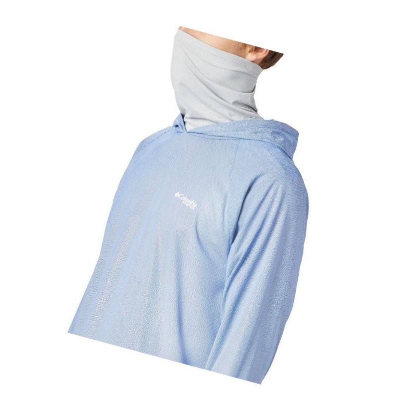 Columbia PFG Terminal Deflector Zero Kapşonlu Erkek Mavi | 03769-SXIL
