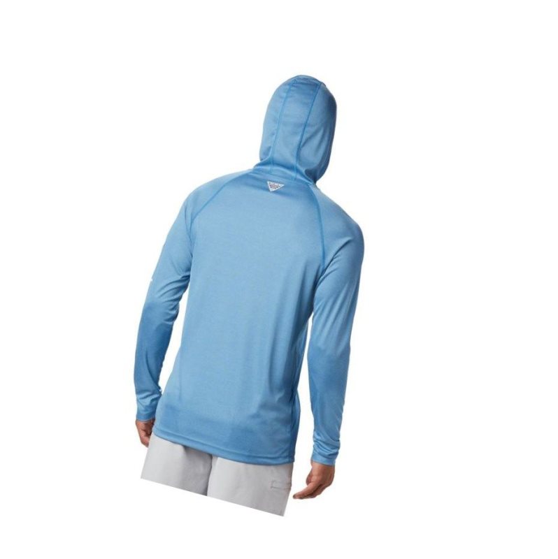 Columbia PFG Terminal Tackle Heather Kapşonlu Erkek Beyaz | 40283-OXQR