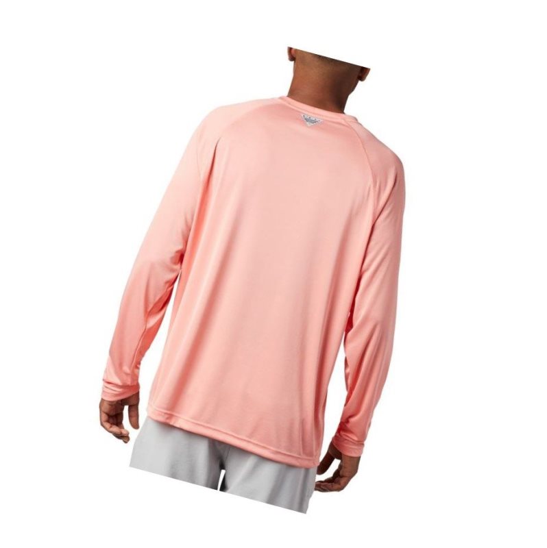 Columbia PFG Terminal Tackle Long Sleeve Sweatshirt Erkek Siyah | 75308-PNSM