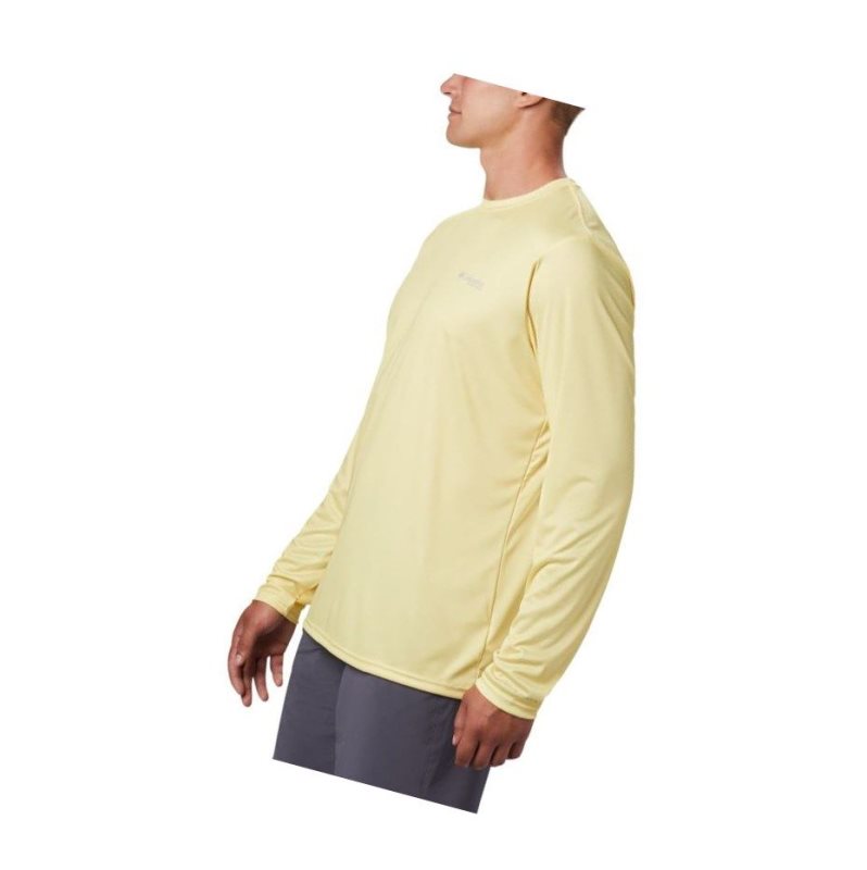 Columbia PFG Terminal Tackle State Triangle Long Sleeve Sweatshirt Erkek Turuncu | 19678-JGXV