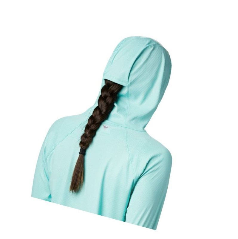Columbia PFG Tidal Deflector Zero Kapşonlu Kadın Gri | 40916-VISD