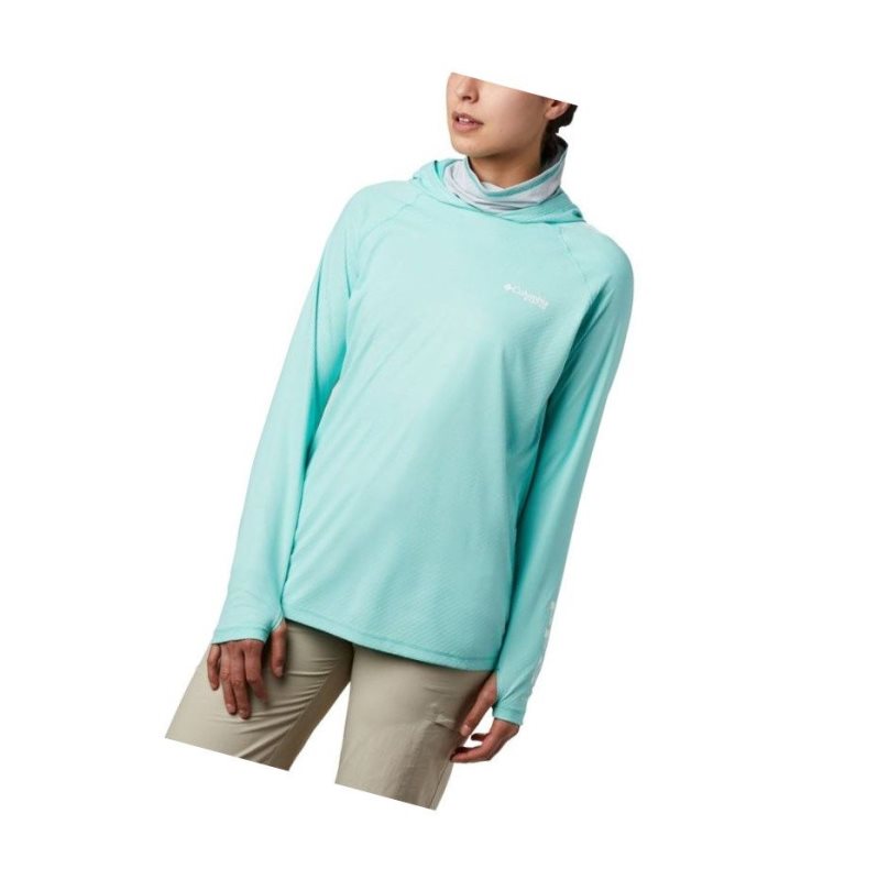 Columbia PFG Tidal Deflector Zero Kapşonlu Kadın Gri | 40916-VISD