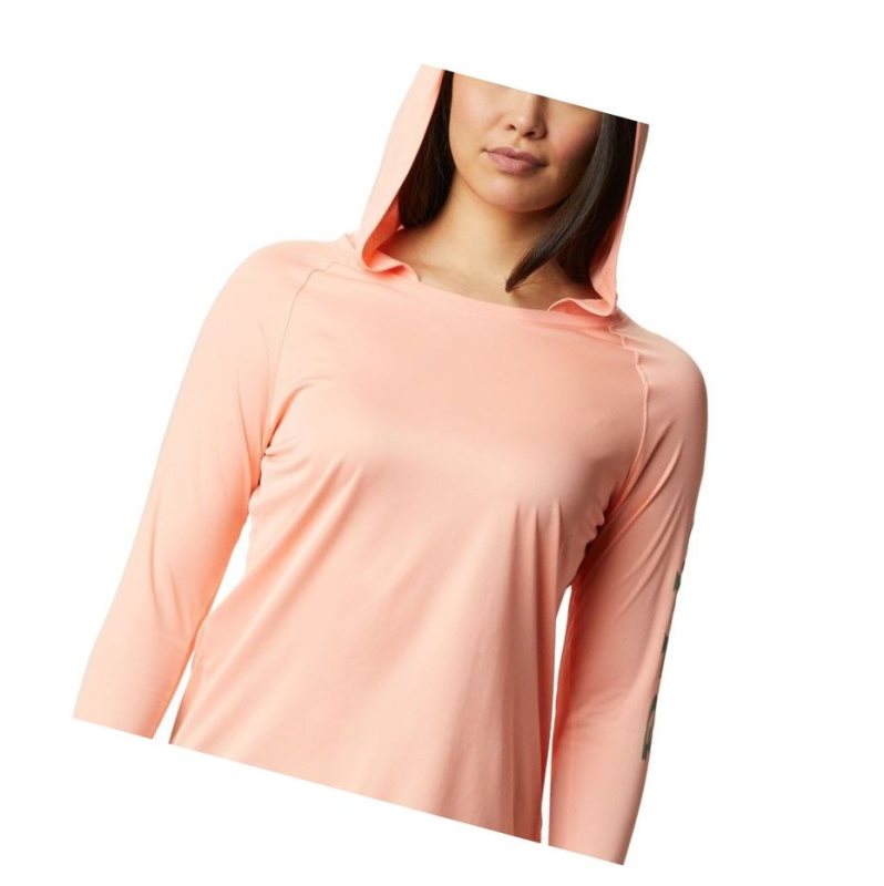 Columbia PFG Tidal Heather Kapşonlu Kadın Pembe | 04253-VZET