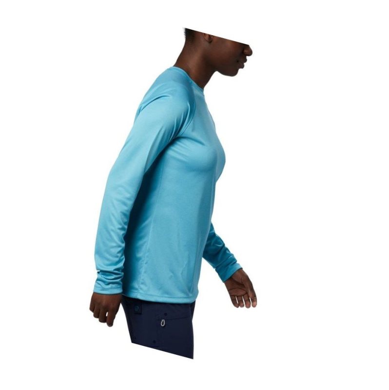 Columbia PFG Tidal Heather Long Sleeve Sweatshirt Kadın Beyaz | 27496-KVAW