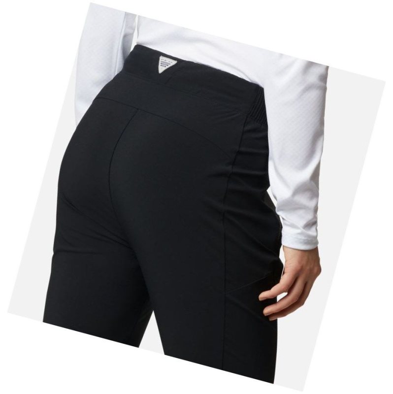 Columbia PFG Tidal II Pantolon Kadın Siyah | 35029-AFTS