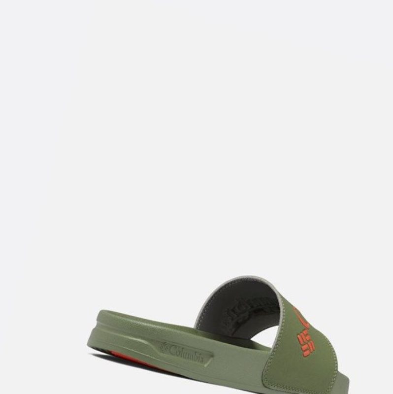 Columbia PFG Tidal Ray Slide Erkek Gri Yeşil Kırmızı | 95870-EKTP