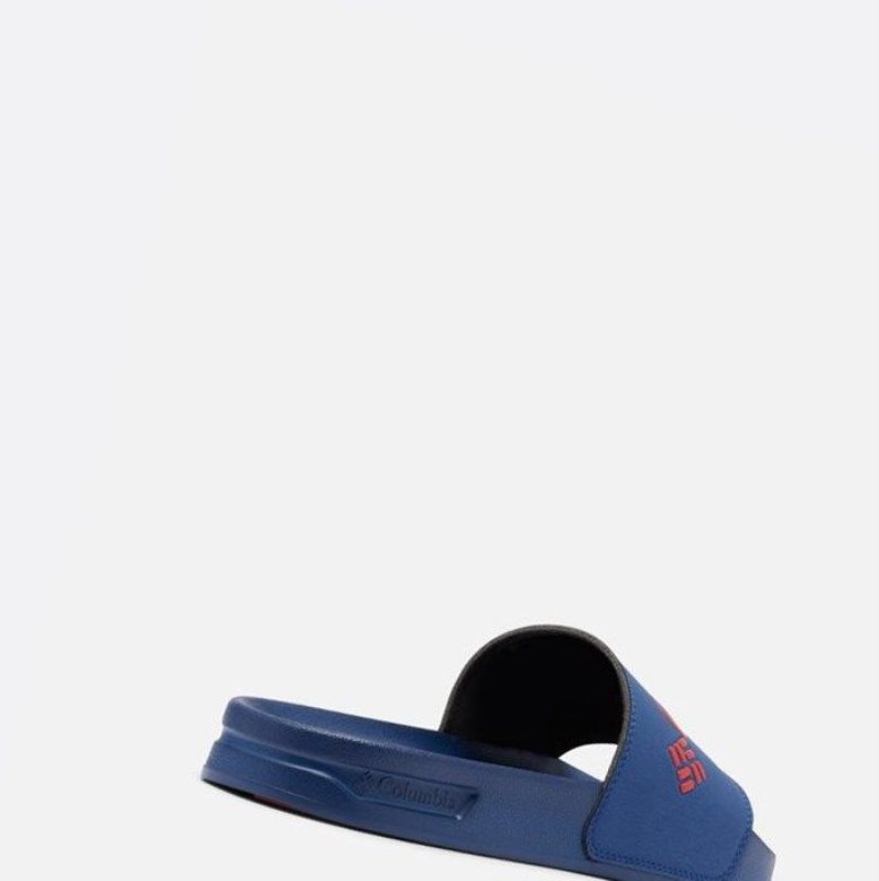 Columbia PFG Tidal Ray Slide Erkek Koyu Gri Açık Kırmızı | 50381-SPQE