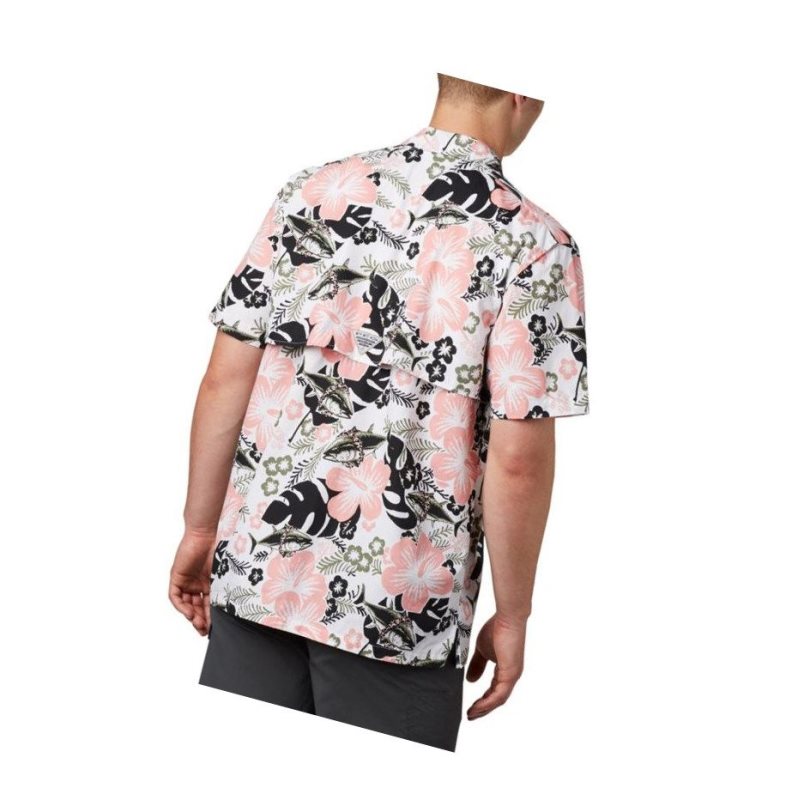 Columbia PFG Trollers Best Short Sleeve Gömlek Erkek Siyah | 94512-HKDN