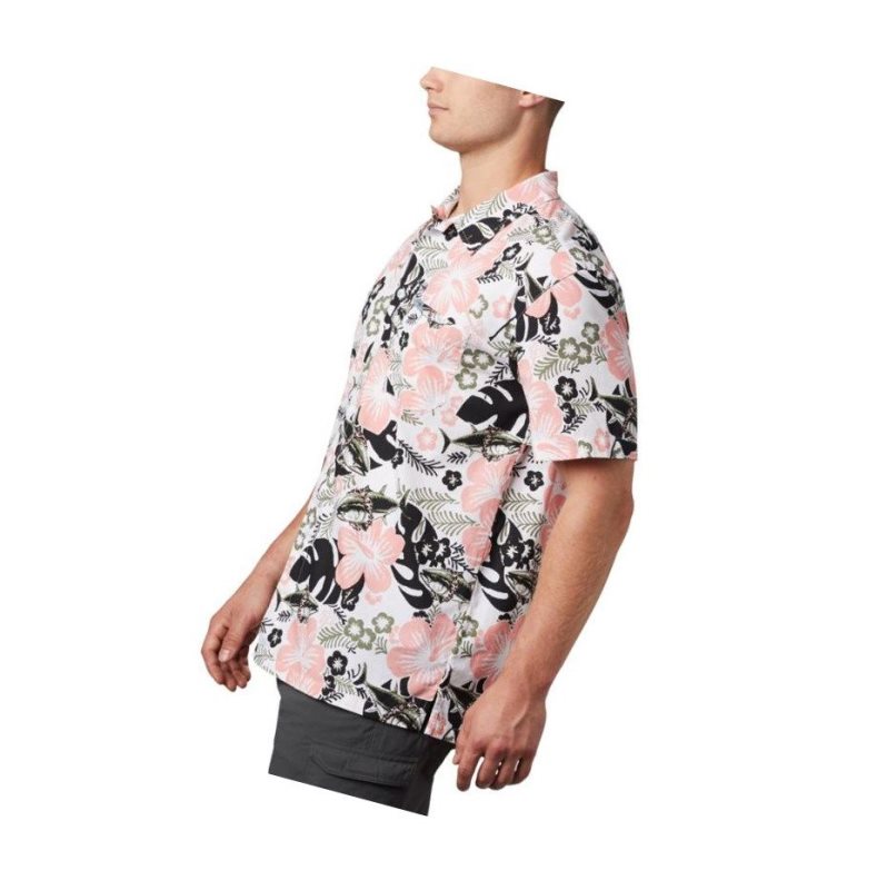 Columbia PFG Trollers Best Short Sleeve Gömlek Erkek Siyah | 94512-HKDN