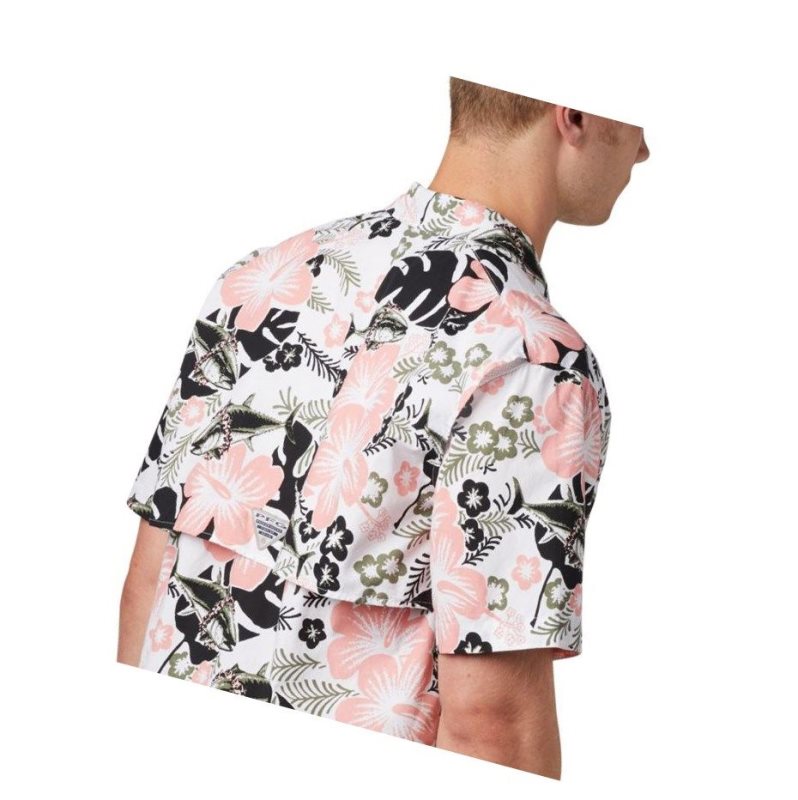 Columbia PFG Trollers Best Short Sleeve Gömlek Erkek Siyah | 94512-HKDN