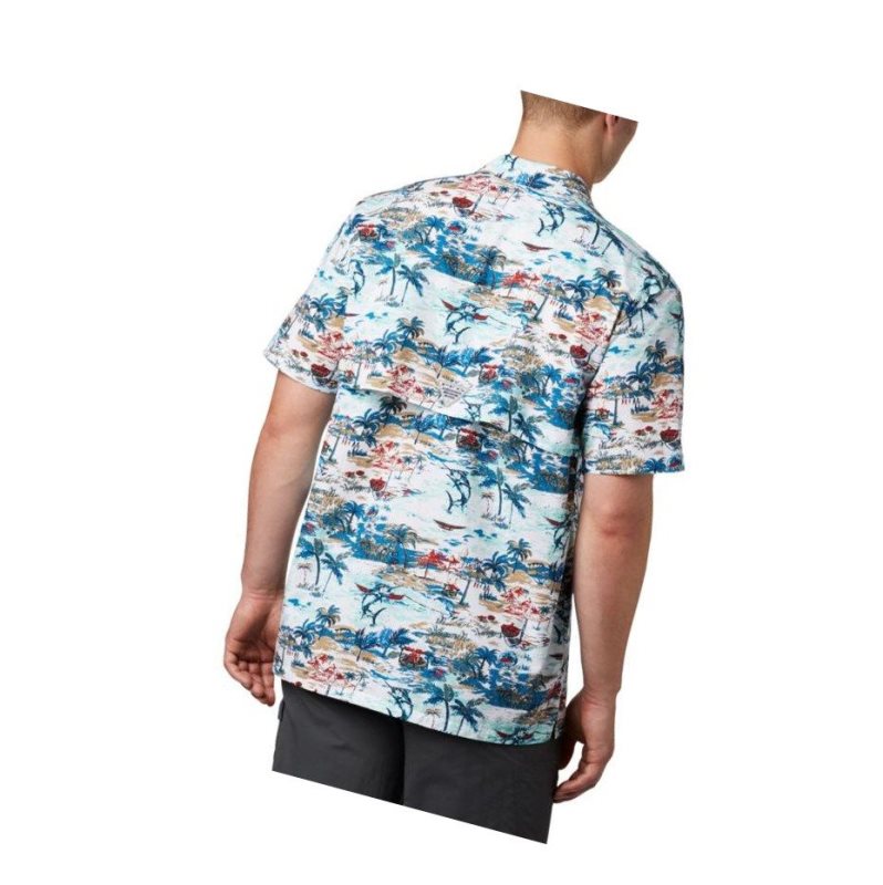Columbia PFG Trollers Best Short Sleeve Gömlek Erkek Renkli | 20471-GJUA