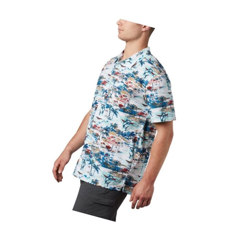 Columbia PFG Trollers Best Short Sleeve Gömlek Erkek Renkli | 20471-GJUA