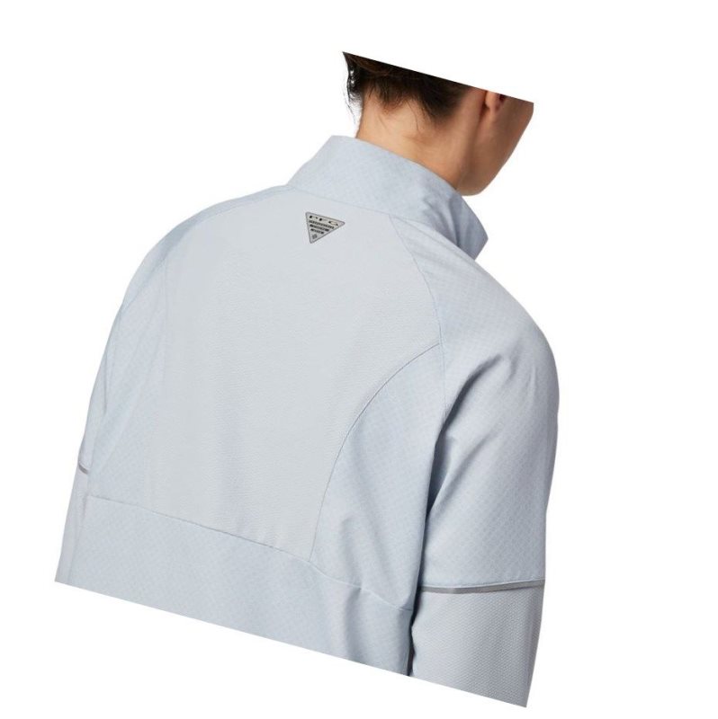 Columbia PFG Ultimate Catch ZERO Long Sleeve Hybrid Gömlek Kadın Gri | 40397-VBPM