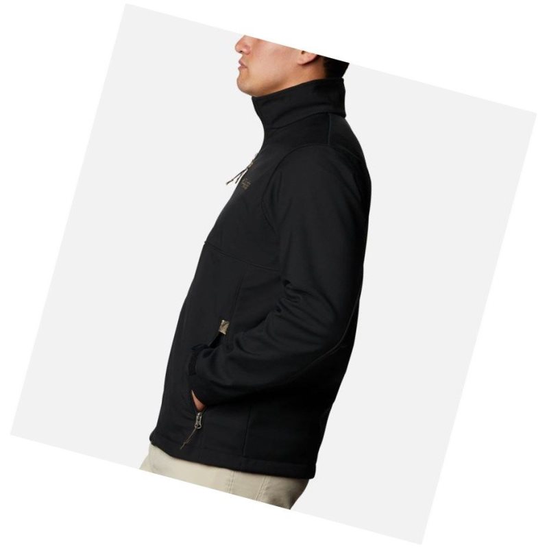 Columbia PHG Ascender Softshell Mont Erkek Siyah | 94128-EBNY