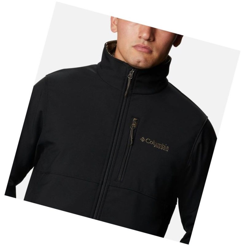 Columbia PHG Ascender Softshell Mont Erkek Siyah | 94128-EBNY