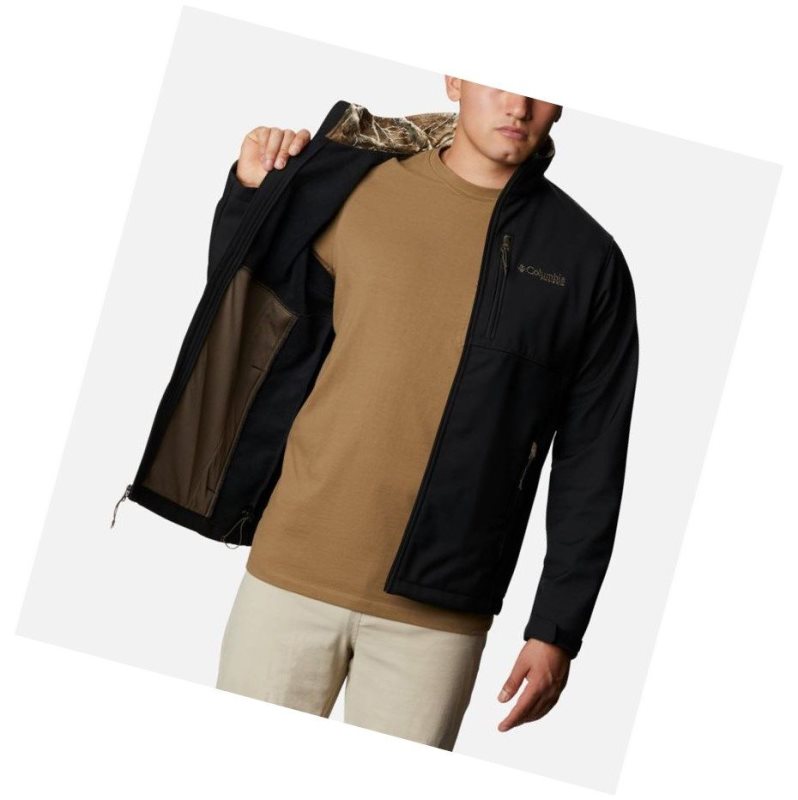 Columbia PHG Ascender Softshell Mont Erkek Siyah | 94128-EBNY