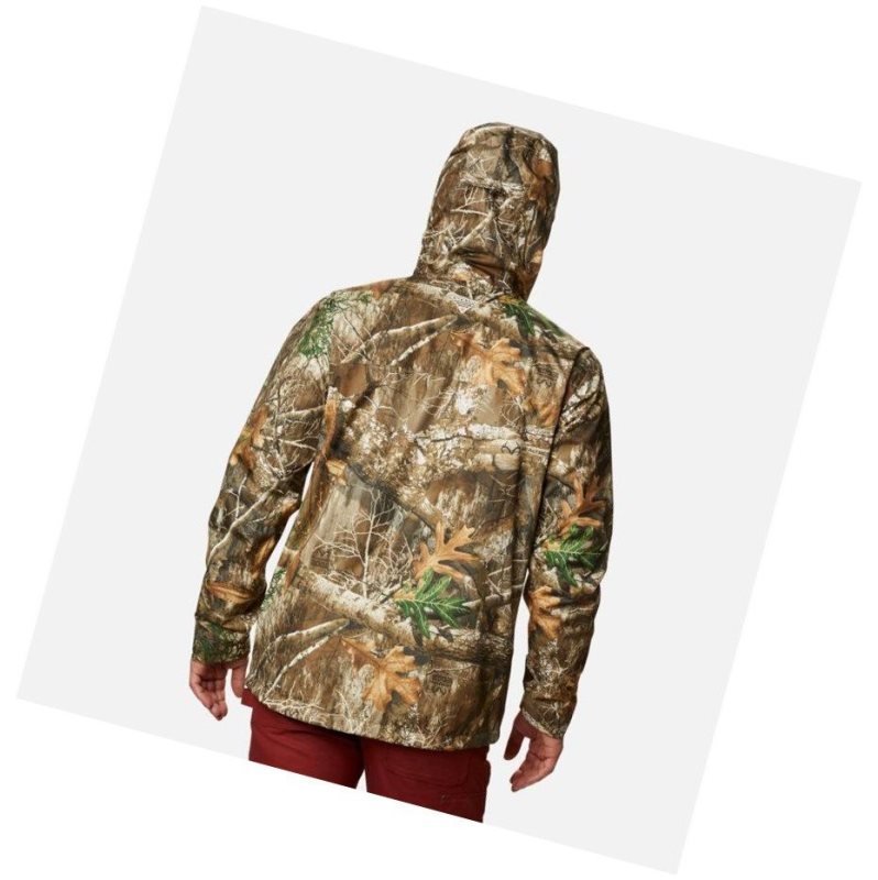 Columbia PHG Camo Rain Mont Erkek Kahverengi | 74109-IOJY