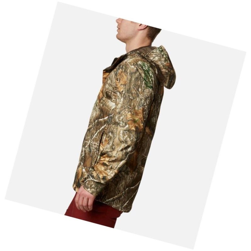 Columbia PHG Camo Rain Mont Erkek Kahverengi | 74109-IOJY