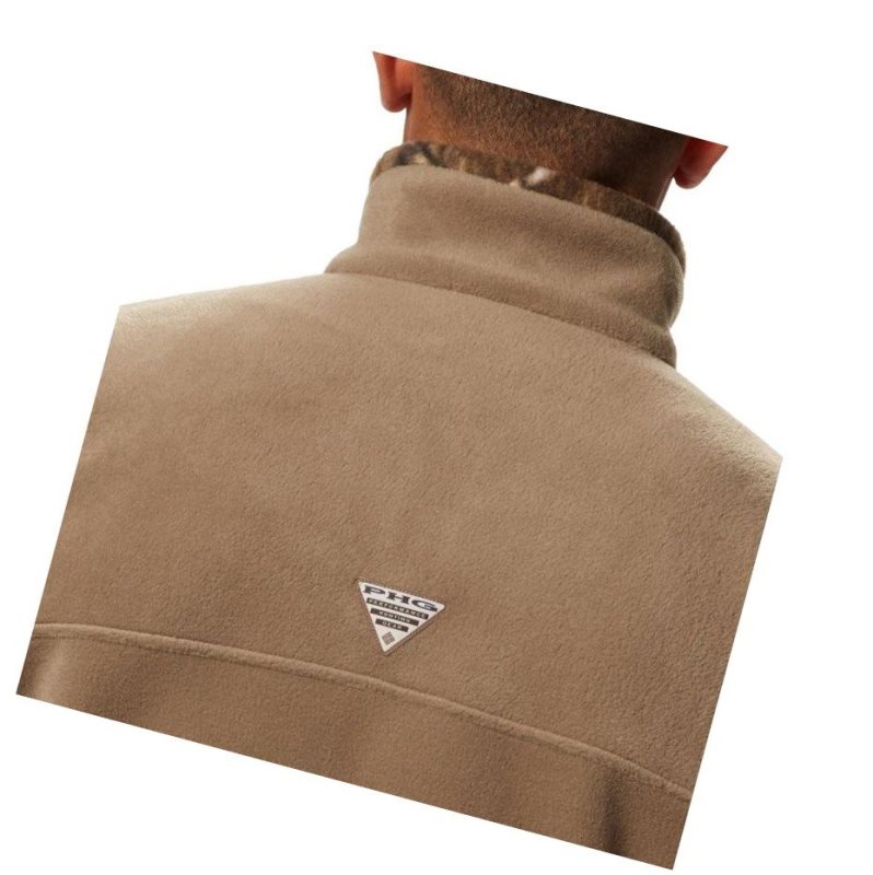 Columbia PHG Fleece Mont Erkek Kahverengi | 67482-OTVF