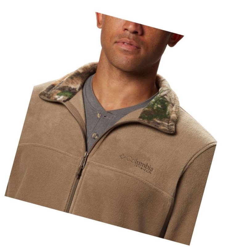 Columbia PHG Fleece Mont Erkek Kahverengi | 67482-OTVF