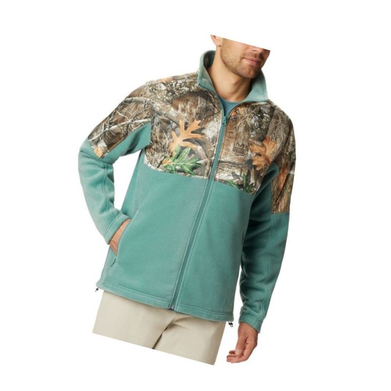 Columbia PHG Fleece Overlay Mont Erkek Yeşil | 45672-TUJR