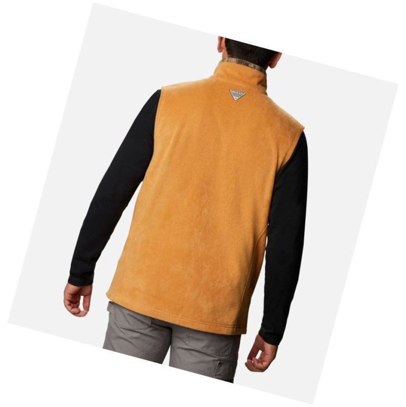 Columbia PHG Fleece Tall Yelek Erkek Altın | 15274-GYUF