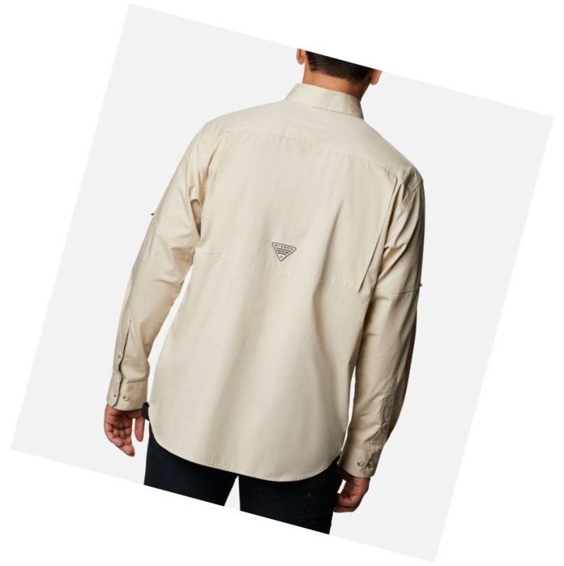 Columbia PHG Sharptail Long Sleeve Gömlek Erkek Haki | 18750-KSUN