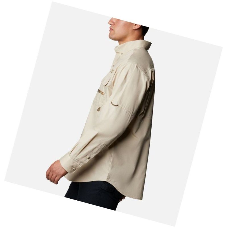 Columbia PHG Sharptail Long Sleeve Gömlek Erkek Haki | 18750-KSUN