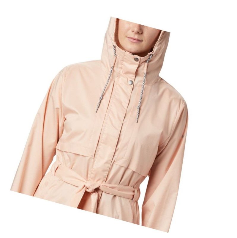 Columbia Pardon My Trench Rain Mont Kadın Pembe | 42365-LAUY