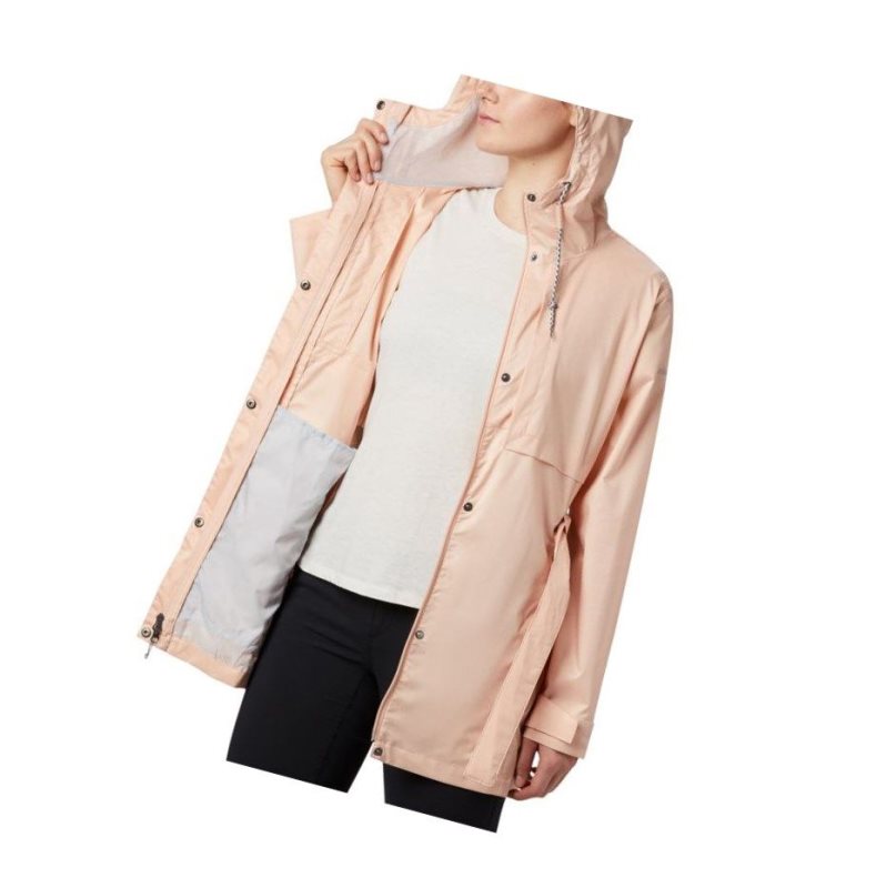 Columbia Pardon My Trench Rain Mont Kadın Pembe | 42365-LAUY