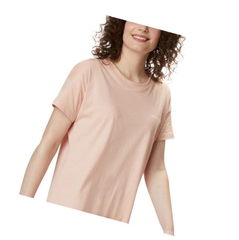 Columbia Park Printed Elbise Kadın Pembe | 43652-YMEG