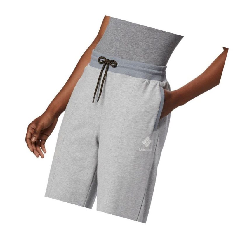 Columbia Park Wide Leg Capri Pantolon Kadın Gri | 07652-QKRY