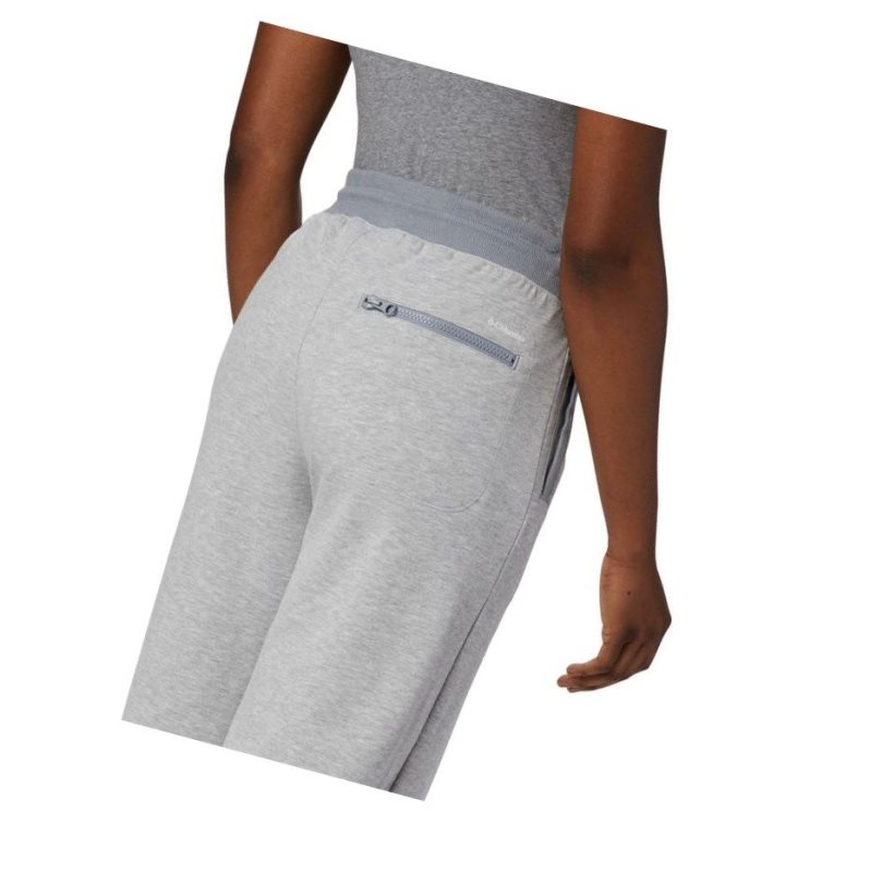 Columbia Park Wide Leg Capri Pantolon Kadın Gri | 07652-QKRY