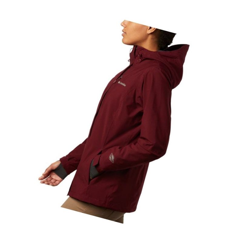 Columbia Parkchester Hill Mont Kadın Bordo | 93568-NMZG