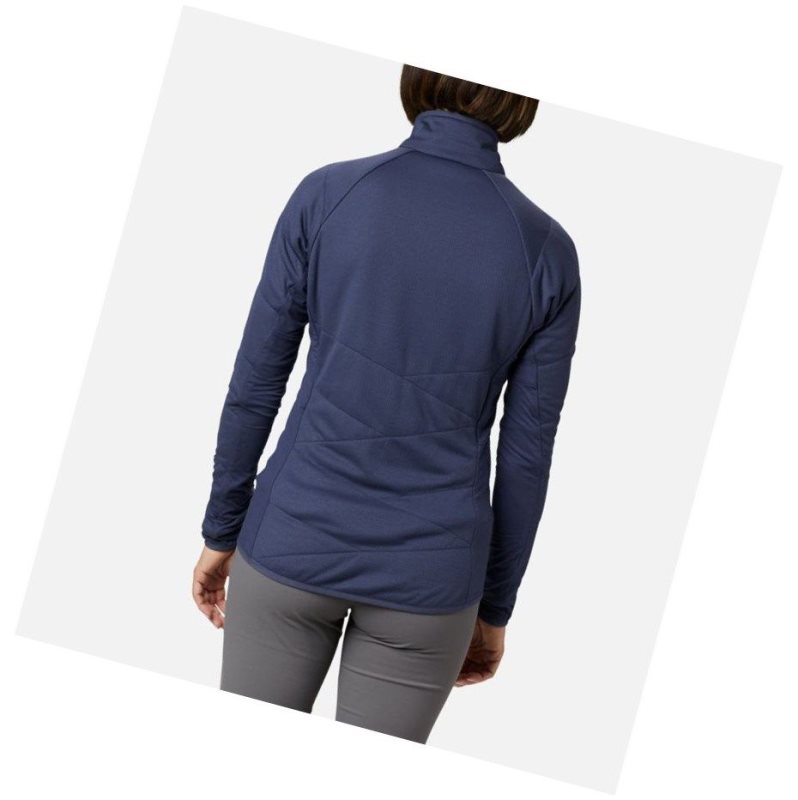 Columbia Parkdale Point Insulated Full Zip Mont Kadın Lacivert | 32168-TNGY