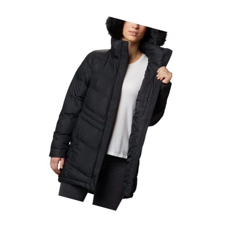 Columbia Peak to Park Mid Insulated Mont Kadın Siyah | 50186-ZNLD